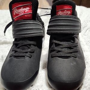 Rawlings Black High-Top Sneakers